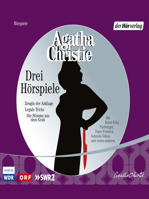 Title details for Drei Hörspiele by Agatha Christie - Wait list